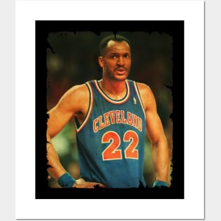 Larry Nance - Vintage Design Of Basketball Posters and Art